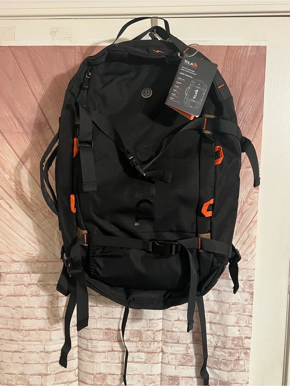 Tolaccea Travel Backpack for Men Women, 40L-50L Carry On Backpack